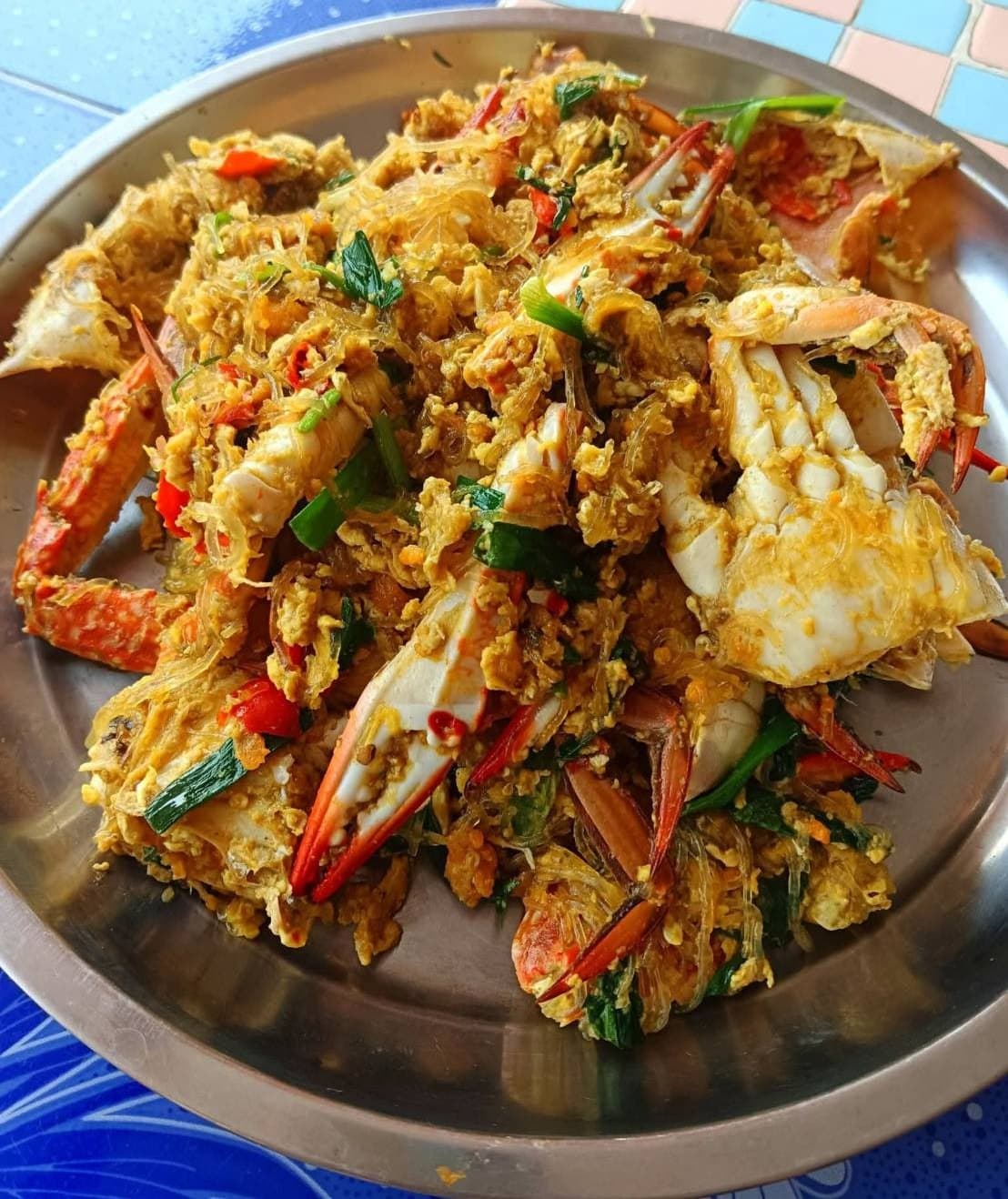 ปูม้าคั่วพริกเกลือ